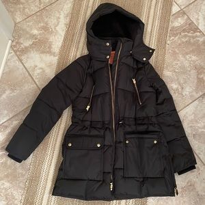 J.Crew Chateau puffer coat with PrimaLoft